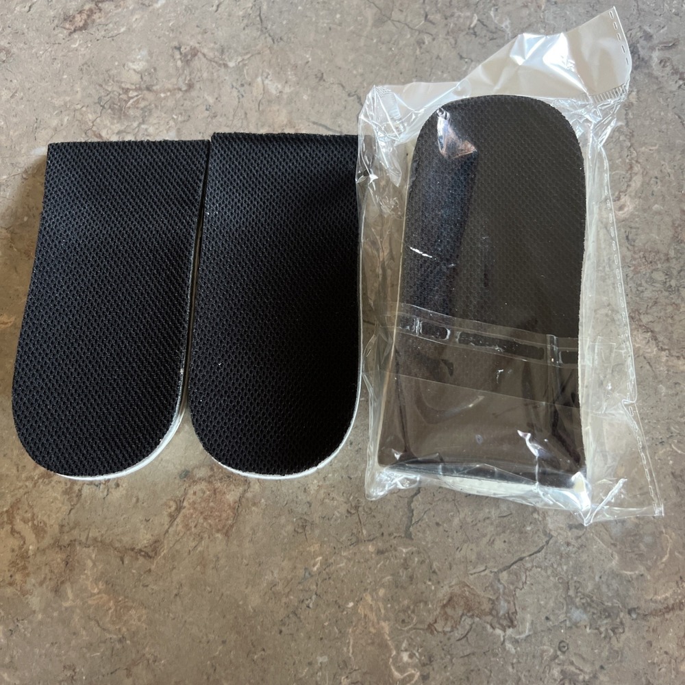 2 Pairs Height Increase Invisible Insoles Shoe Inserts Heel Lift Pad Men /Women